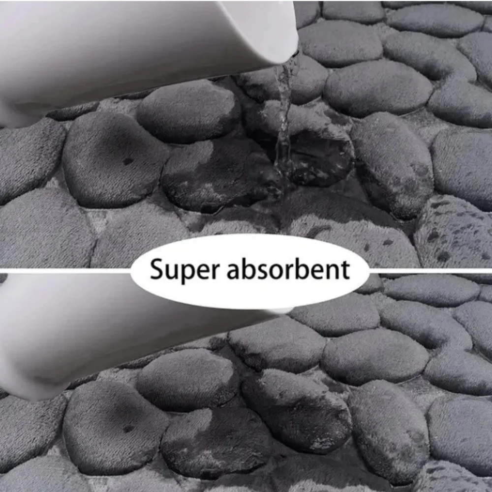Cobble Stone Bath Mat 50*80